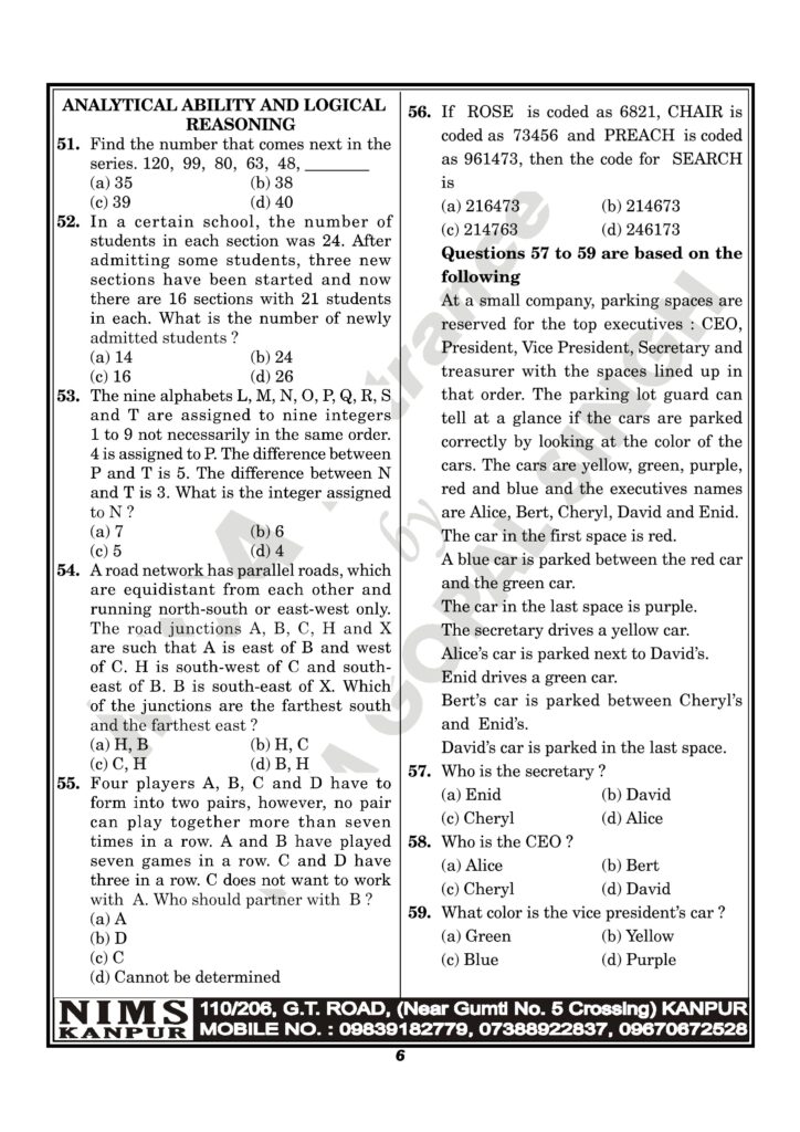 nimcet 2014 06
