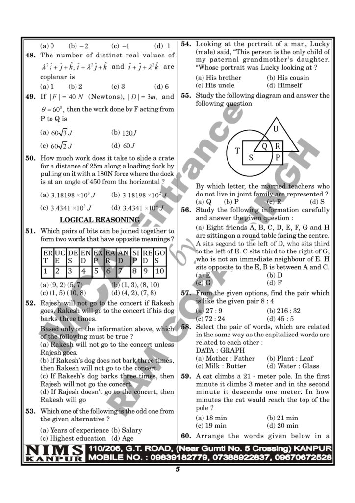 nimcet 2024 05